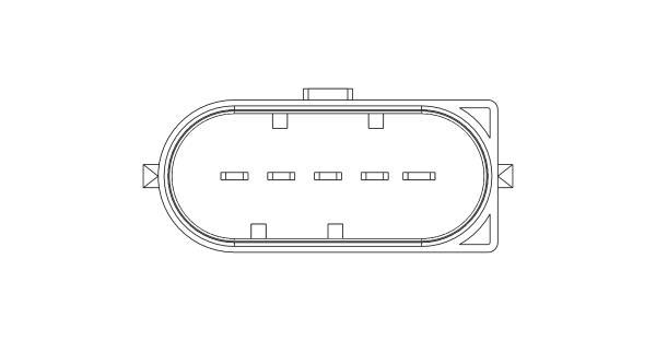 Débitmètre de masse d'air NGK 95293
